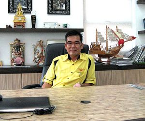 Tiger You, fondateur et directeur de Tiger Excellent Wood Sdn Bhd
